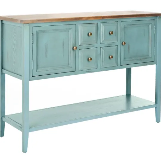 Kirkland's Home Wood 2-Door Storage Console Table- Console Tables