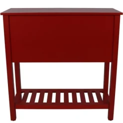 Kirkland's Home Wood 4-Drawer Console Table- Console Tables