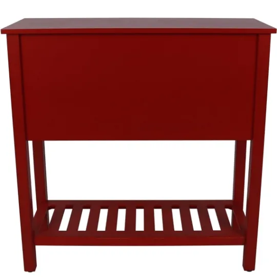 Kirkland's Home Wood 4-Drawer Console Table- Console Tables