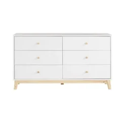 Kirkland's Home Wood 6-Drawer Footed Dresser- Dressers & Chests