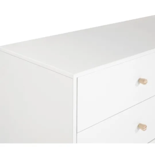 Kirkland's Home Wood 6-Drawer Footed Dresser- Dressers & Chests