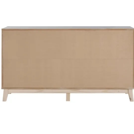 Kirkland's Home Wood 6-Drawer Footed Dresser- Dressers & Chests