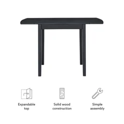 Kirkland's Home Wood Drop Leaf Dining Table- Dining Tables