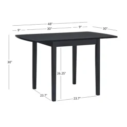Kirkland's Home Wood Drop Leaf Dining Table- Dining Tables