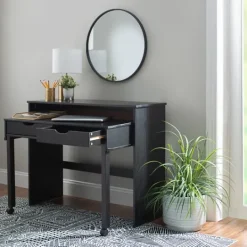 Kirkland's Home Wood Extendable Desk- Office Furniture
