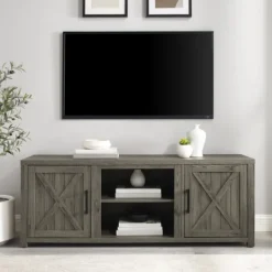 Kirkland's Home Wood Farmhouse Media Cabinet- Tv Stands & Media Consoles