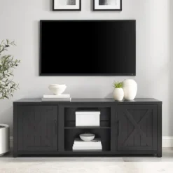 Kirkland's Home Wood Farmhouse Media Cabinet- Tv Stands & Media Consoles