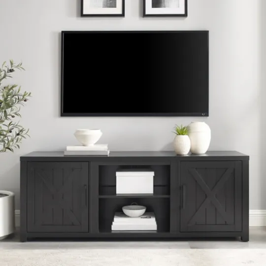 Kirkland's Home Wood Farmhouse Media Cabinet- Tv Stands & Media Consoles