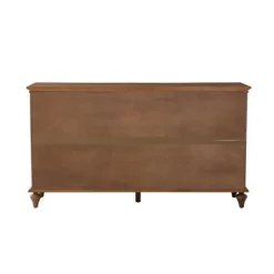 Kirkland's Home Wood Glass Door Sideboard Cabinet- Cabinets & Sideboards