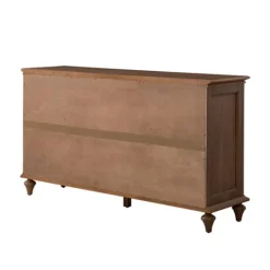 Kirkland's Home Wood Glass Door Sideboard Cabinet- Cabinets & Sideboards