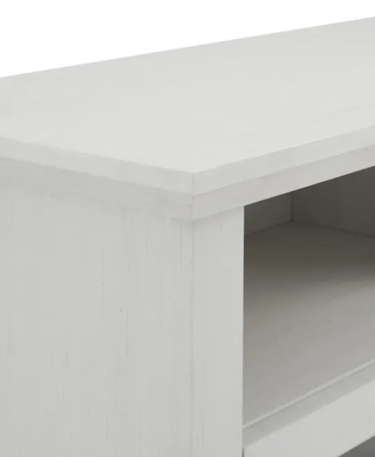 Kirkland's Home Wood Glass Pane Door Corner Tv Stand- Tv Stands & Media Consoles