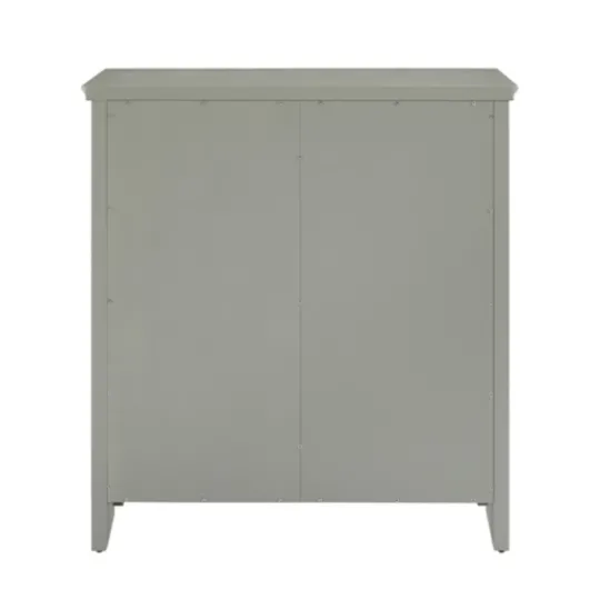 Kirkland's Home Wood Grid 2-Door Accent Cabinet- Cabinets & Sideboards