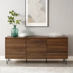 Kirkland's Home Wood Hairpin Legs Media Cabinet- Tv Stands & Media Consoles