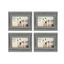 Kirkland's Home Wood Homestead 4X6 Picture Frames, Set Of 4- Picture Frames