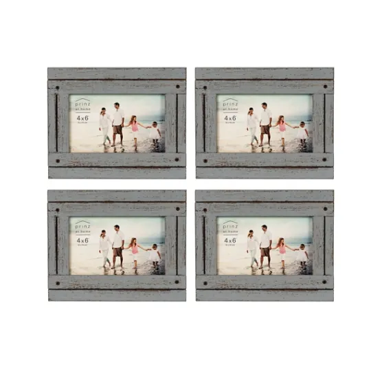 Kirkland's Home Wood Homestead 4X6 Picture Frames, Set Of 4- Picture Frames