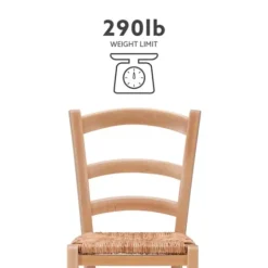 Kirkland's Home Wood Ladderback Dining Chairs, Set Of 2- Dining Chairs