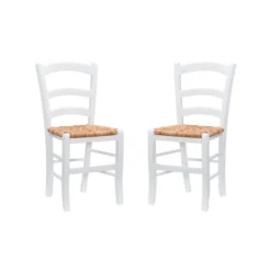 Kirkland's Home Wood Ladderback Dining Chairs, Set Of 2- Dining Chairs
