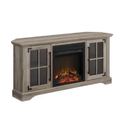 Kirkland's Home Wood Led Fireplace Media Cabinet- Tv Stands & Media Consoles