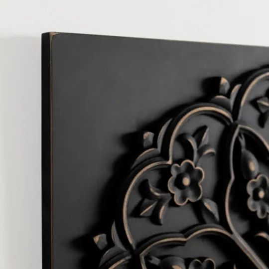 Kirkland's Home Wood Medallion 4-Pc. Wall Plaque Set- Wall Plaques
