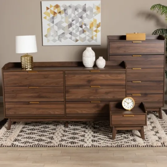 Kirkland's Home Wood Modern 3-Pc. Dresser Set- Dressers & Chests