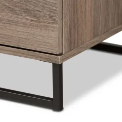 Kirkland's Home Wood Oak Finish 4-Drawer Chest- Dressers & Chests