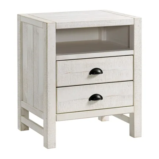 Kirkland's Home Wood Open Shelf Nightstand- Nightstands