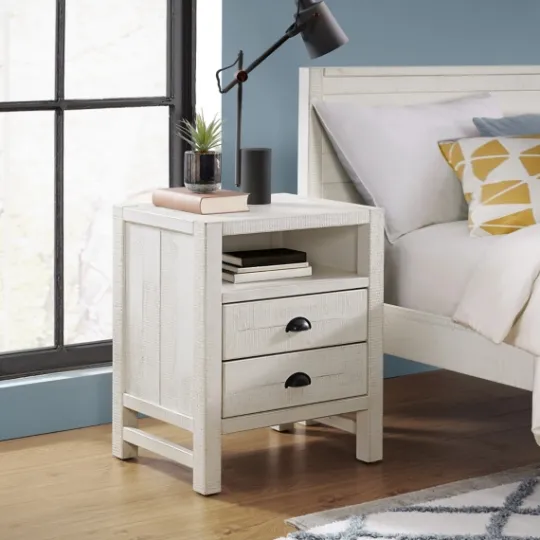 Kirkland's Home Wood Open Shelf Nightstand- Nightstands