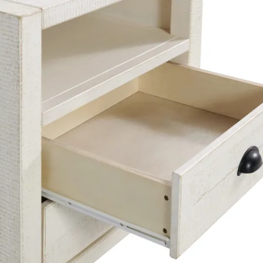 Kirkland's Home Wood Open Shelf Nightstand- Nightstands