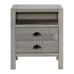 Kirkland's Home Wood Open Shelf Nightstand- Nightstands
