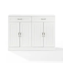 Kirkland's Home Wood Panel 4-Door Cabinet- Cabinets & Sideboards