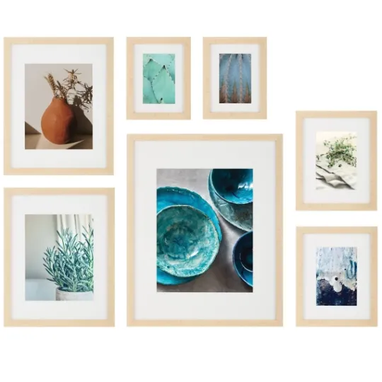 Kirkland's Home Wood 7-Pc. Gallery Wall Picture Frame Set- Gallery Wall Frames