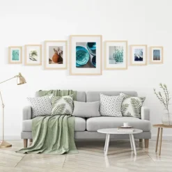 Kirkland's Home Wood 7-Pc. Gallery Wall Picture Frame Set- Gallery Wall Frames