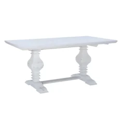 Kirkland's Home Wood Pedestal Dining Table- Dining Tables