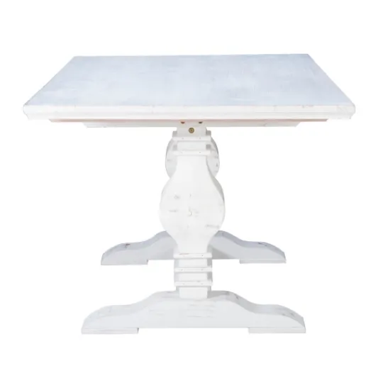 Kirkland's Home Wood Pedestal Dining Table- Dining Tables
