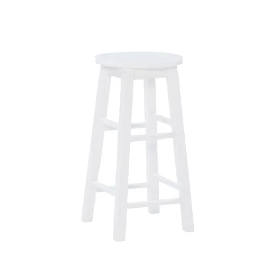 Kirkland's Home Wood Pub Classic Backless Counter Stool- Bar Stools & Counter Height Stools