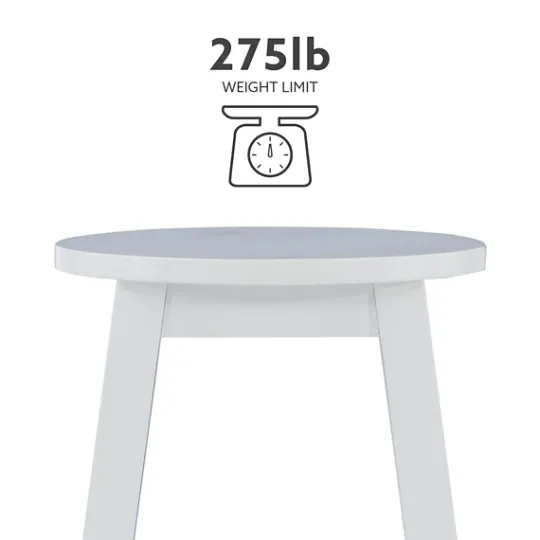 Kirkland's Home Wood Pub Classic Backless Counter Stool- Bar Stools & Counter Height Stools
