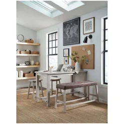 Kirkland's Home Wood Rectangular Dining Counter Table- Dining Tables
