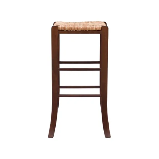 Kirkland's Home Wood Seagrass Backless 2-Pc. Bar Stool Set- Bar Stools & Counter Height Stools