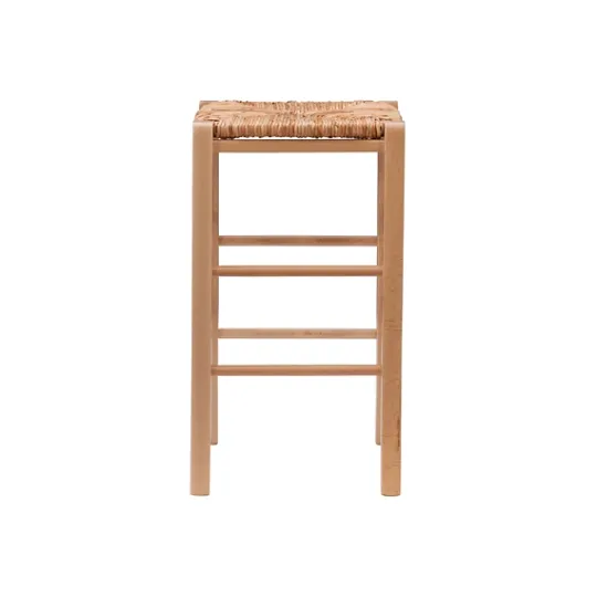 Kirkland's Home Wood Seagrass Backless 2-Pc. Counter Stool Set- Bar Stools & Counter Height Stools