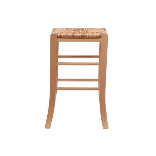 Kirkland's Home Wood Seagrass Backless 2-Pc. Counter Stool Set- Bar Stools & Counter Height Stools