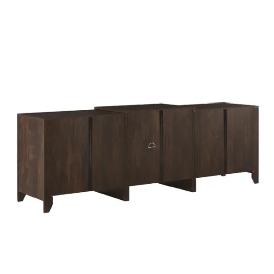 Kirkland's Home Wood 6-Shelf Media Cabinet- Tv Stands & Media Consoles