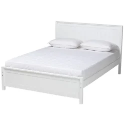 Kirkland's Home Wood Slatted Full Bed Frame- Beds & Headboards