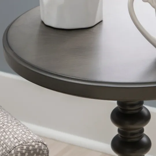 Kirkland's Home Wood Spindle Side Table- Accent & End Tables