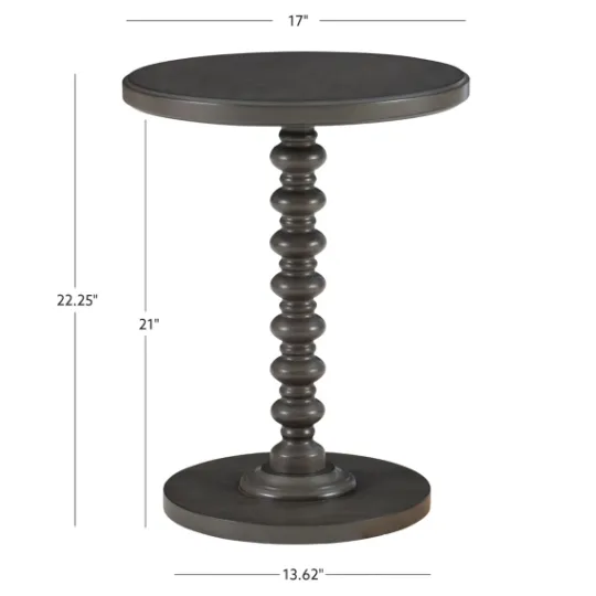 Kirkland's Home Wood Spindle Side Table- Accent & End Tables