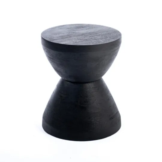 Kirkland's Home Wood Spool Side Table- Accent & End Tables