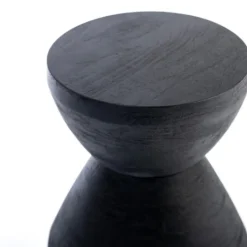 Kirkland's Home Wood Spool Side Table- Accent & End Tables