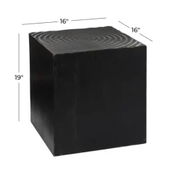 Kirkland's Home Wood Square Accent Table- Accent & End Tables