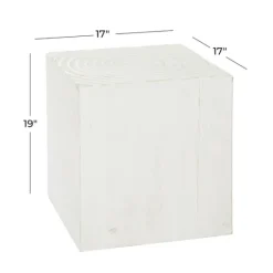 Kirkland's Home Wood Square Frame Accent Table- Accent & End Tables
