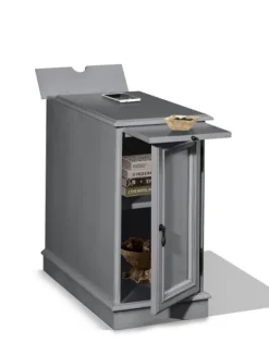 Kirkland's Home Wood Storage And Charging Accent Table- Accent & End Tables