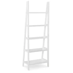 Kirkland's Home Wood 5-Tier Ladder Bookshelf- Bookshelves